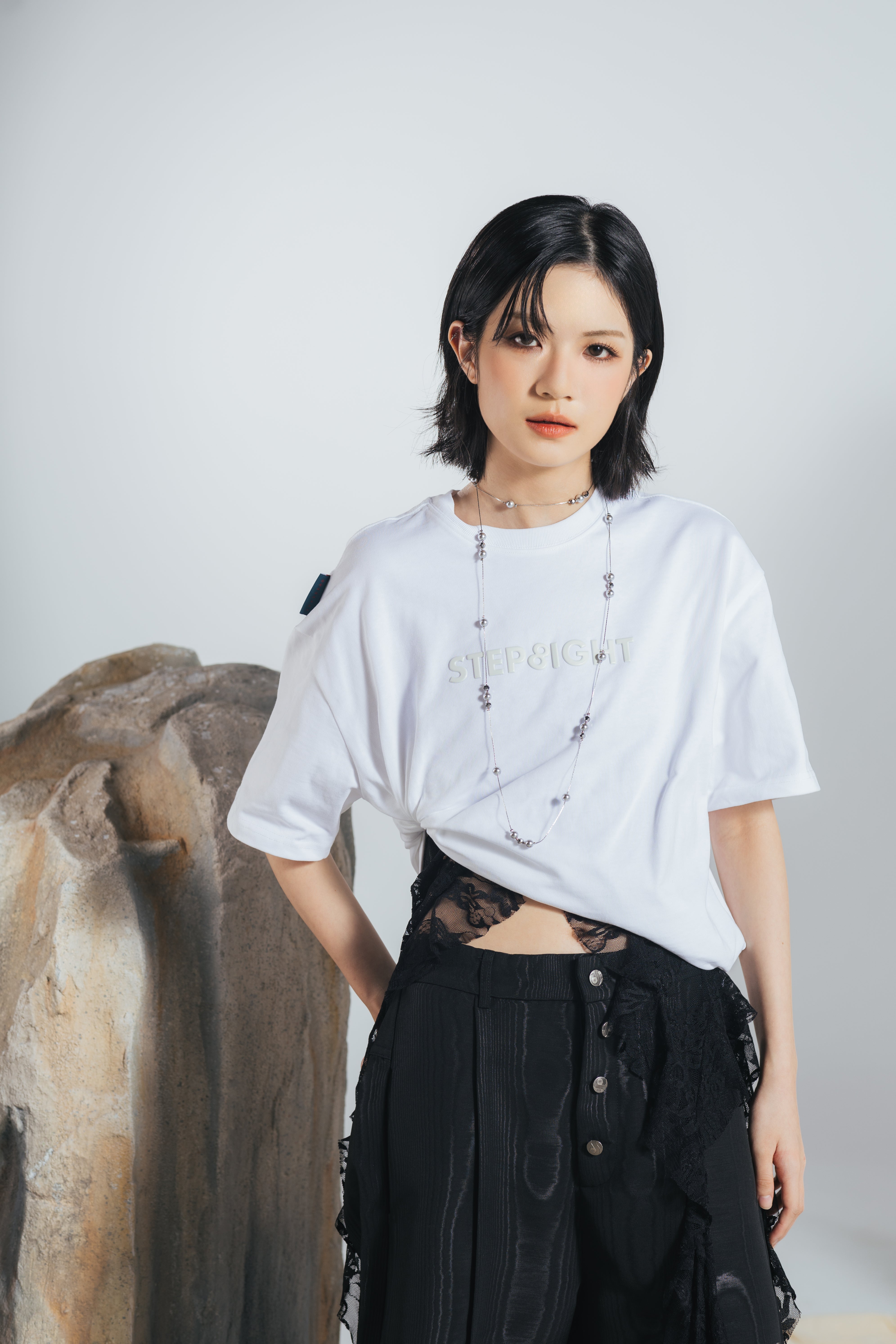 PORCELAIN WHITE S8 TEE