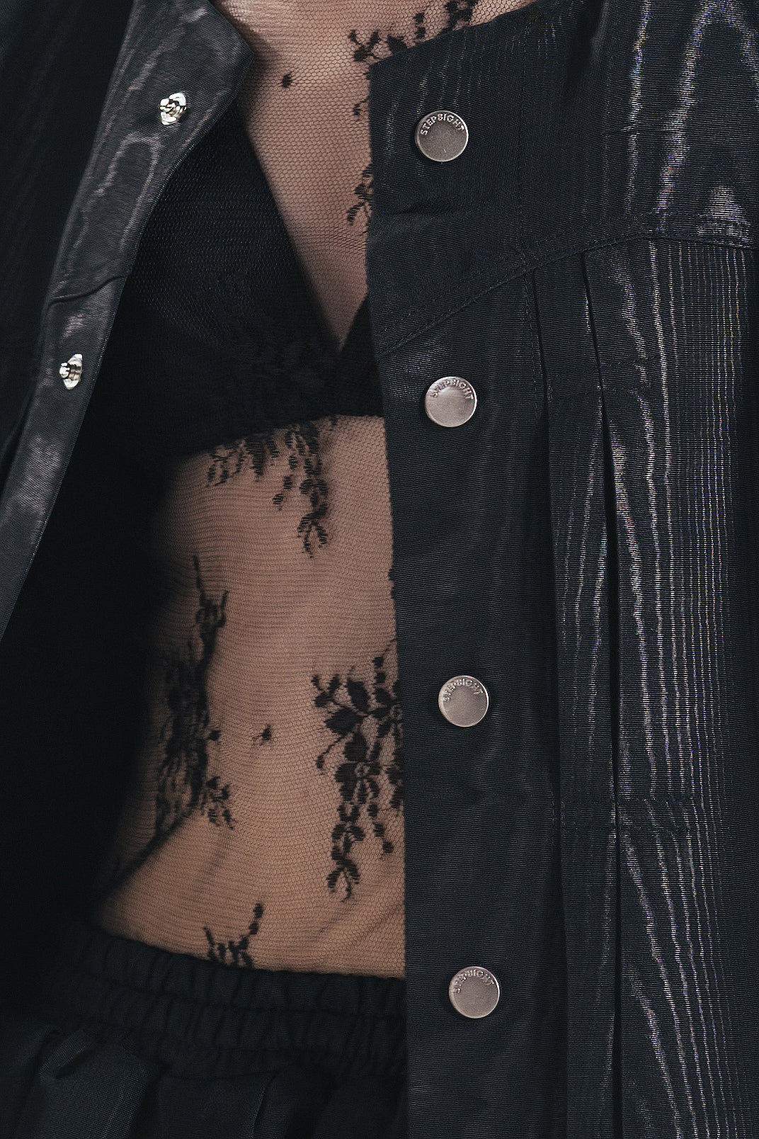 STYX BLACK MOIRE JACKET