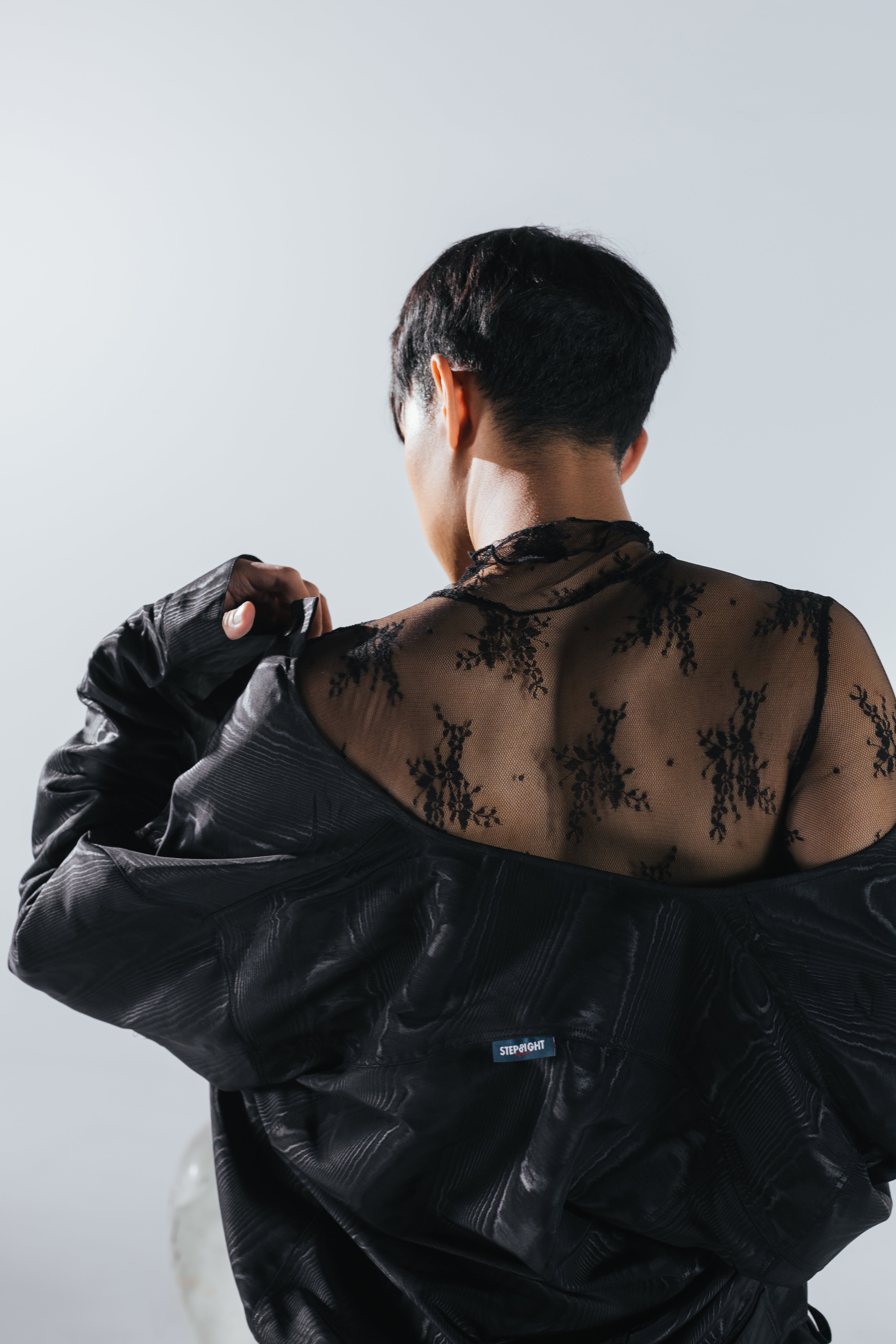 STYX BLACK MOIRE JACKET