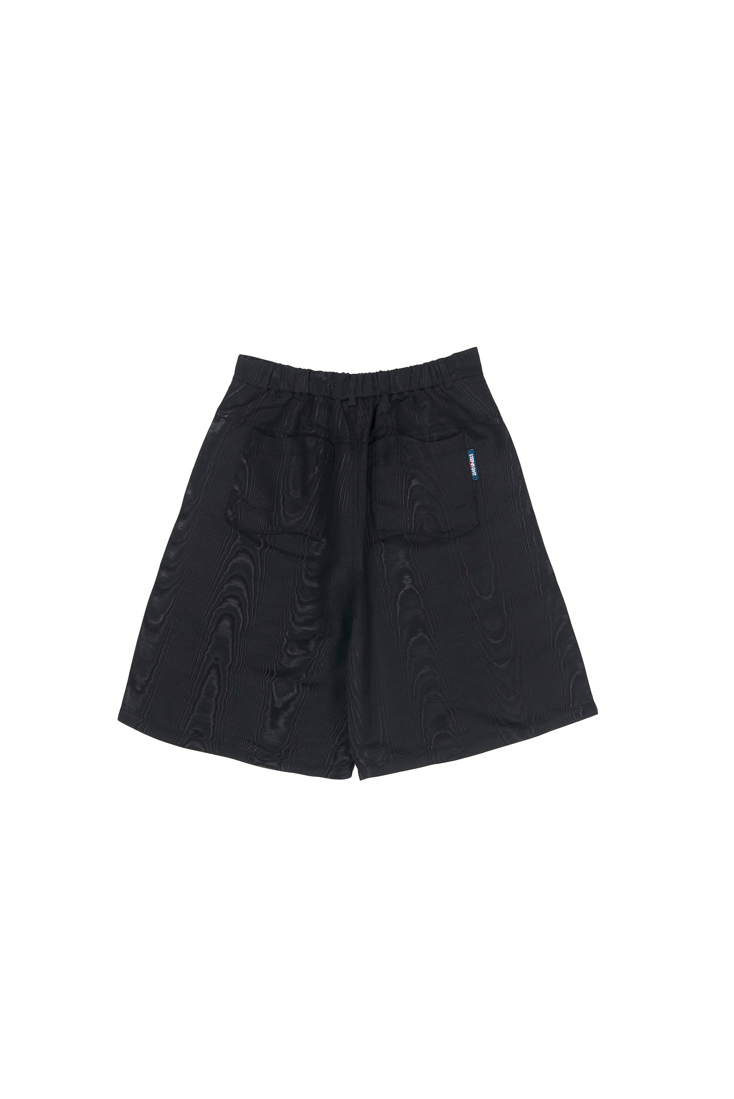STYX BLACK MOIRE JORTS