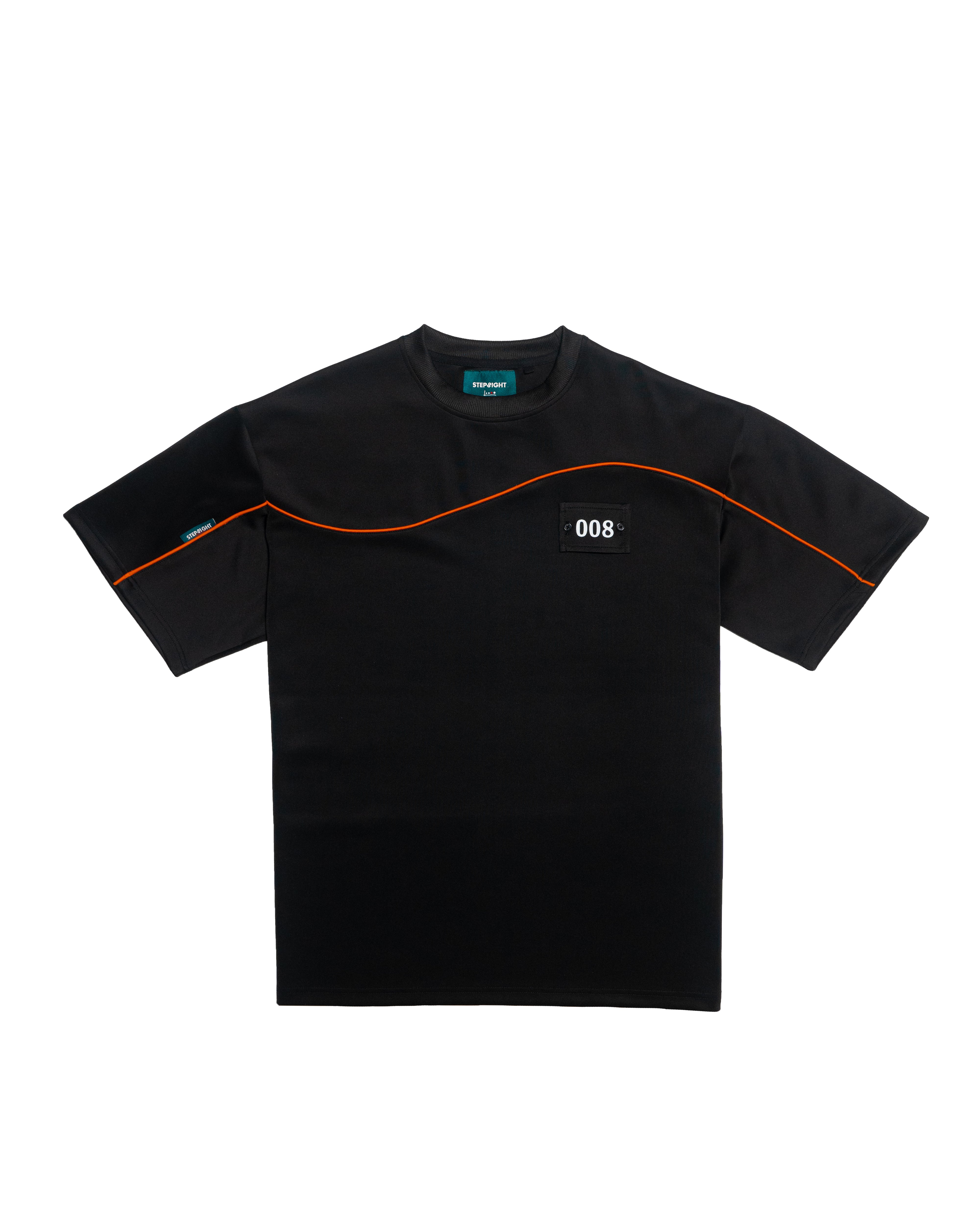 EMBER BLACK 8 PATCH TEE