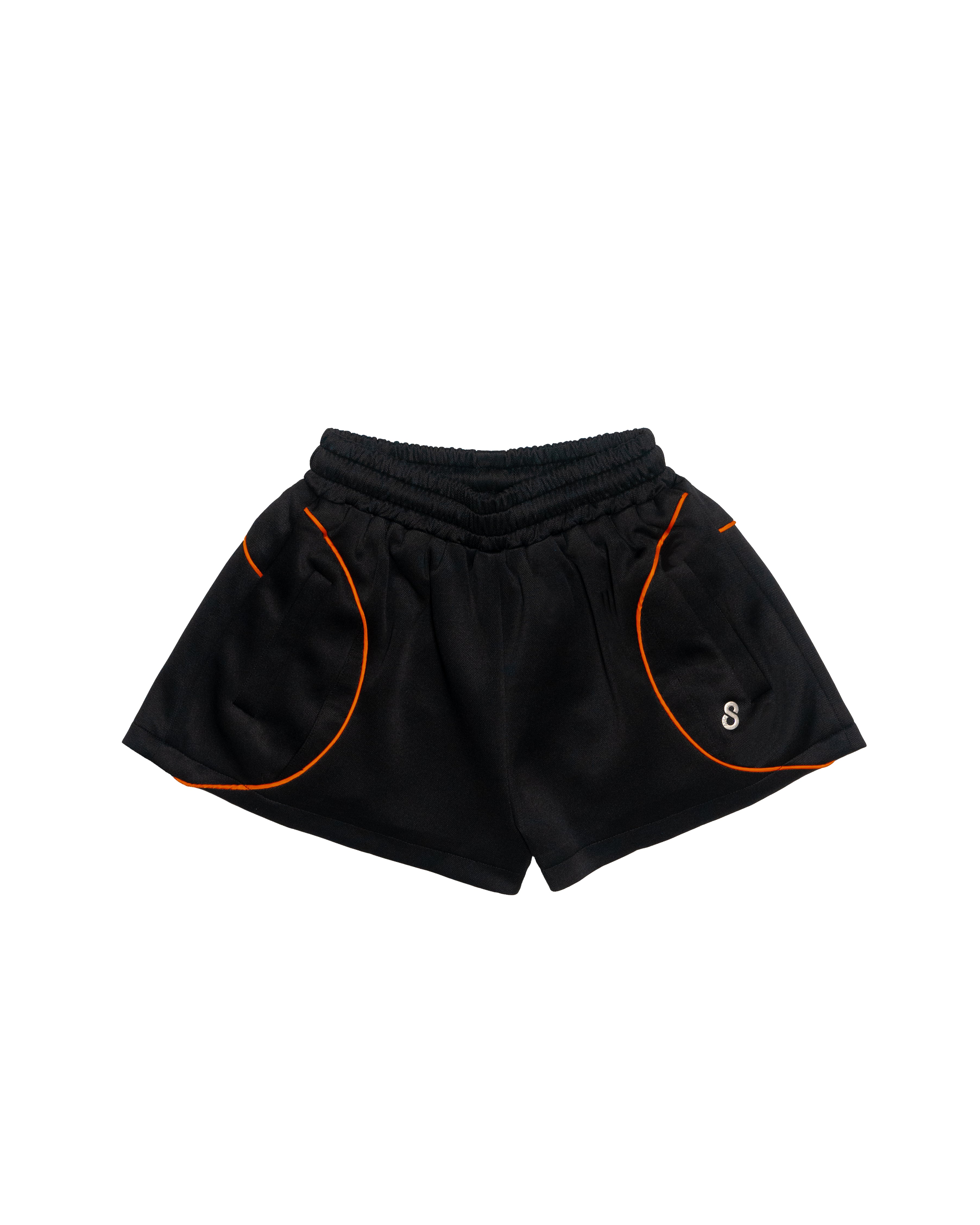 MICRO EMBER BLACK CURVE SHORTS