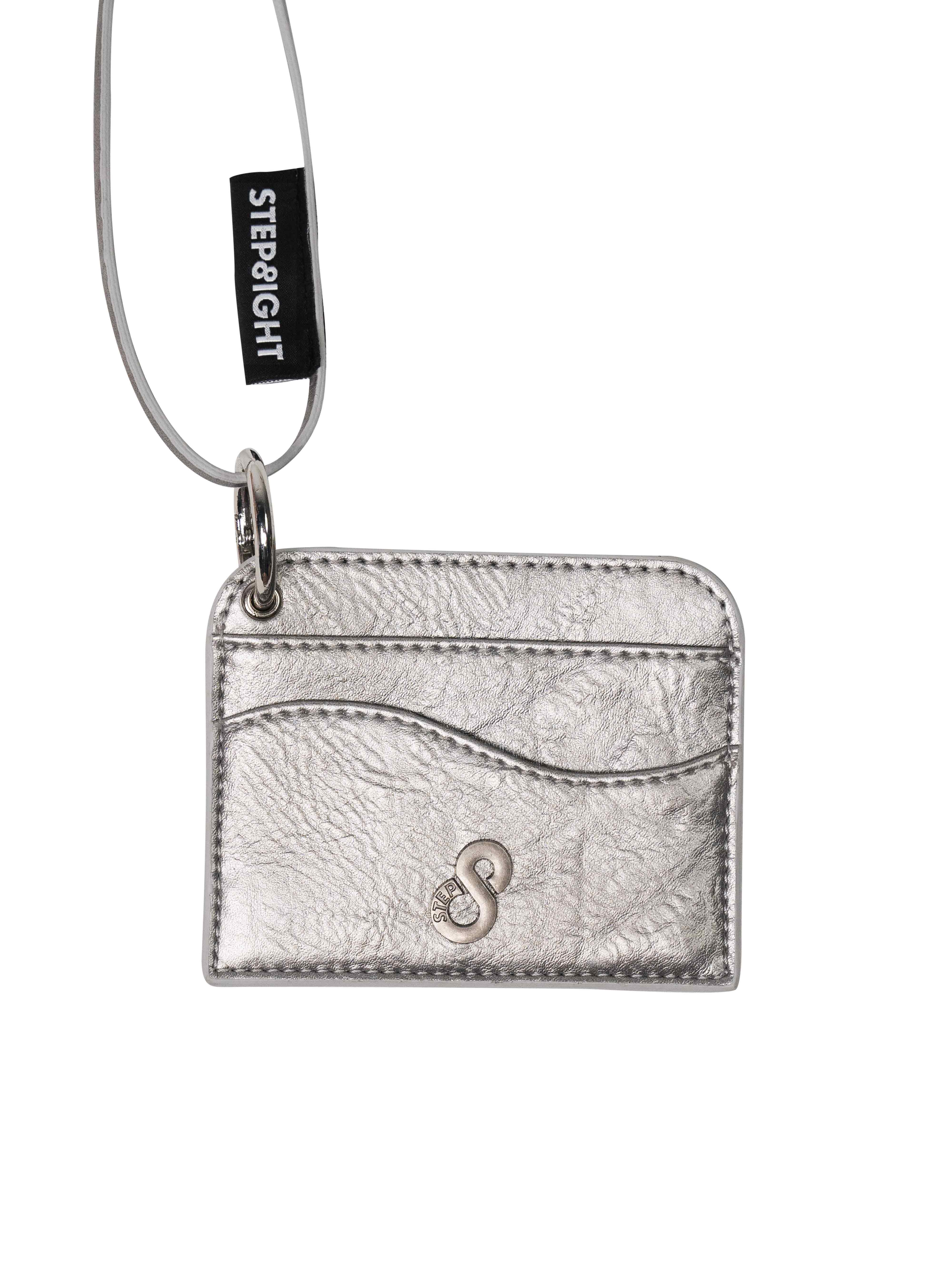 SILVER MIRROR CARDHOLDER
