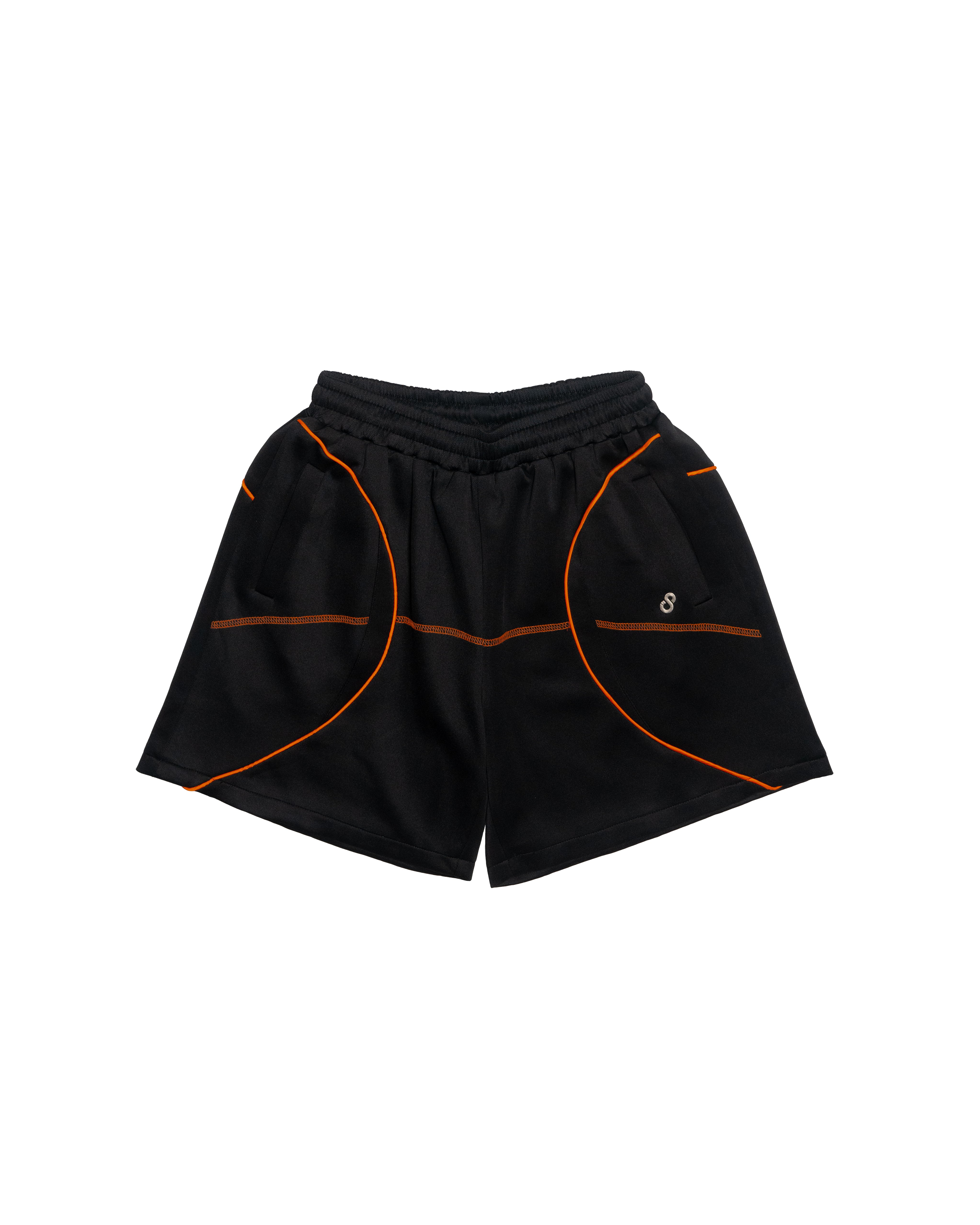 EMBER BLACK 8 CURVE SHORTS