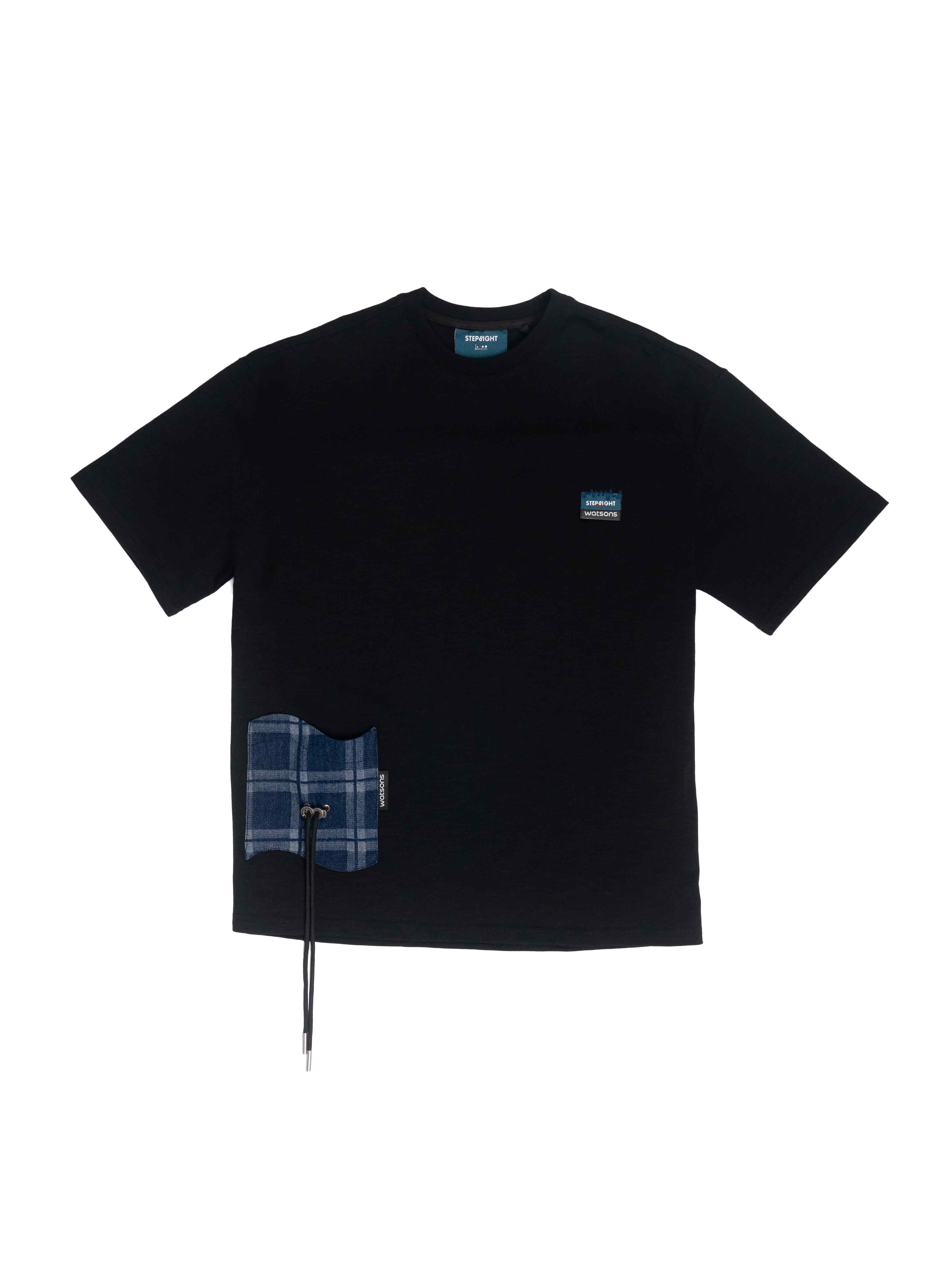 PHONE BLACK POCKET TEE