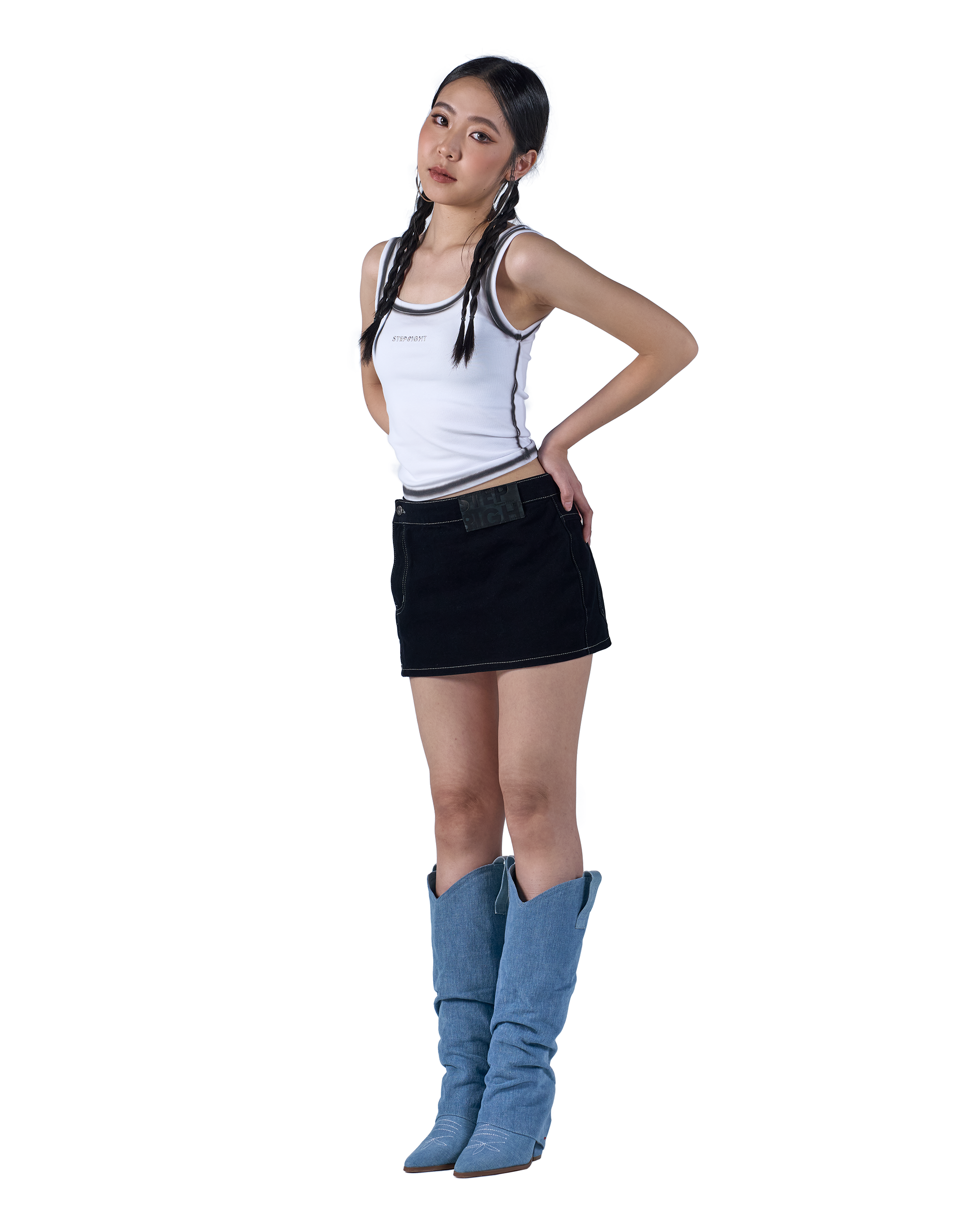 CARBON BLACK INVERTED ASSY-MINI SKIRT