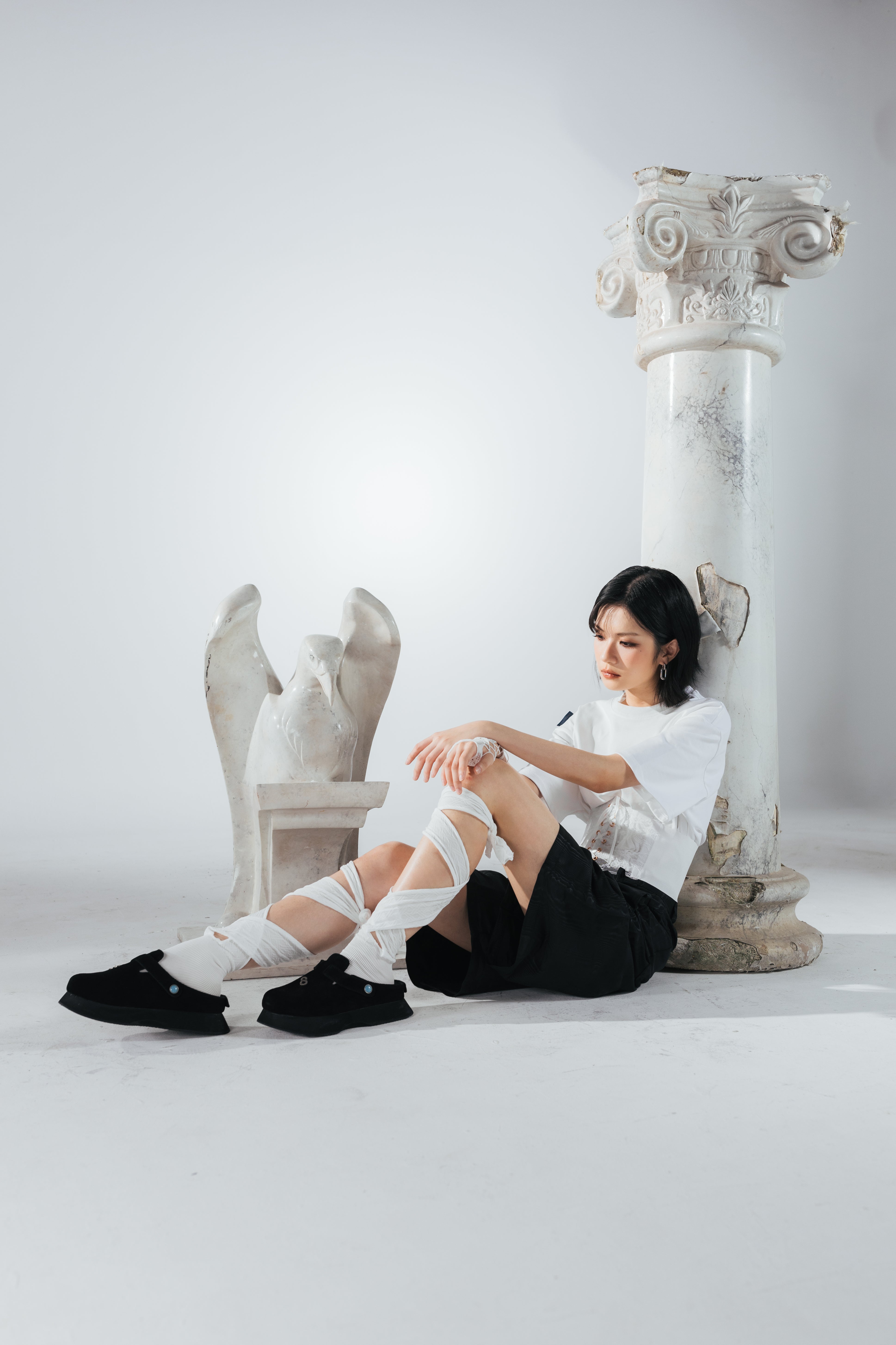 NOCTURNE BLACK SLIP ON