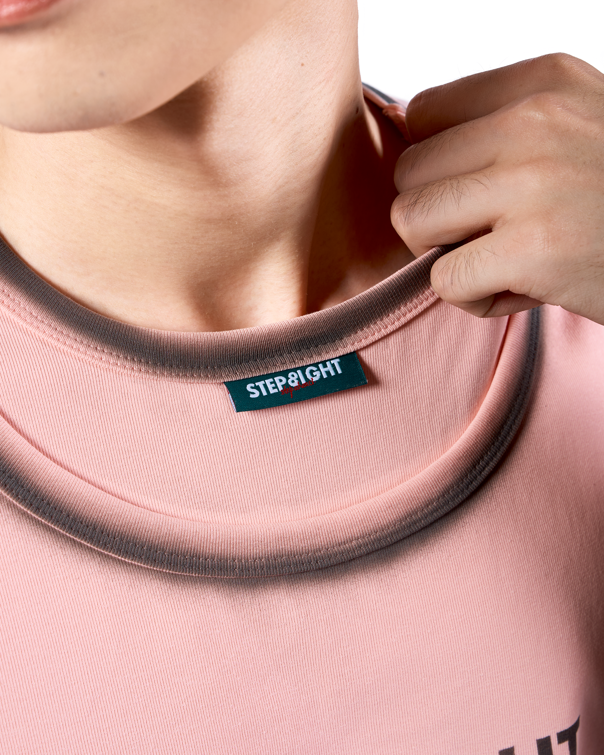 BLACK PINK DOUBLE COLLAR SPRAY TANK