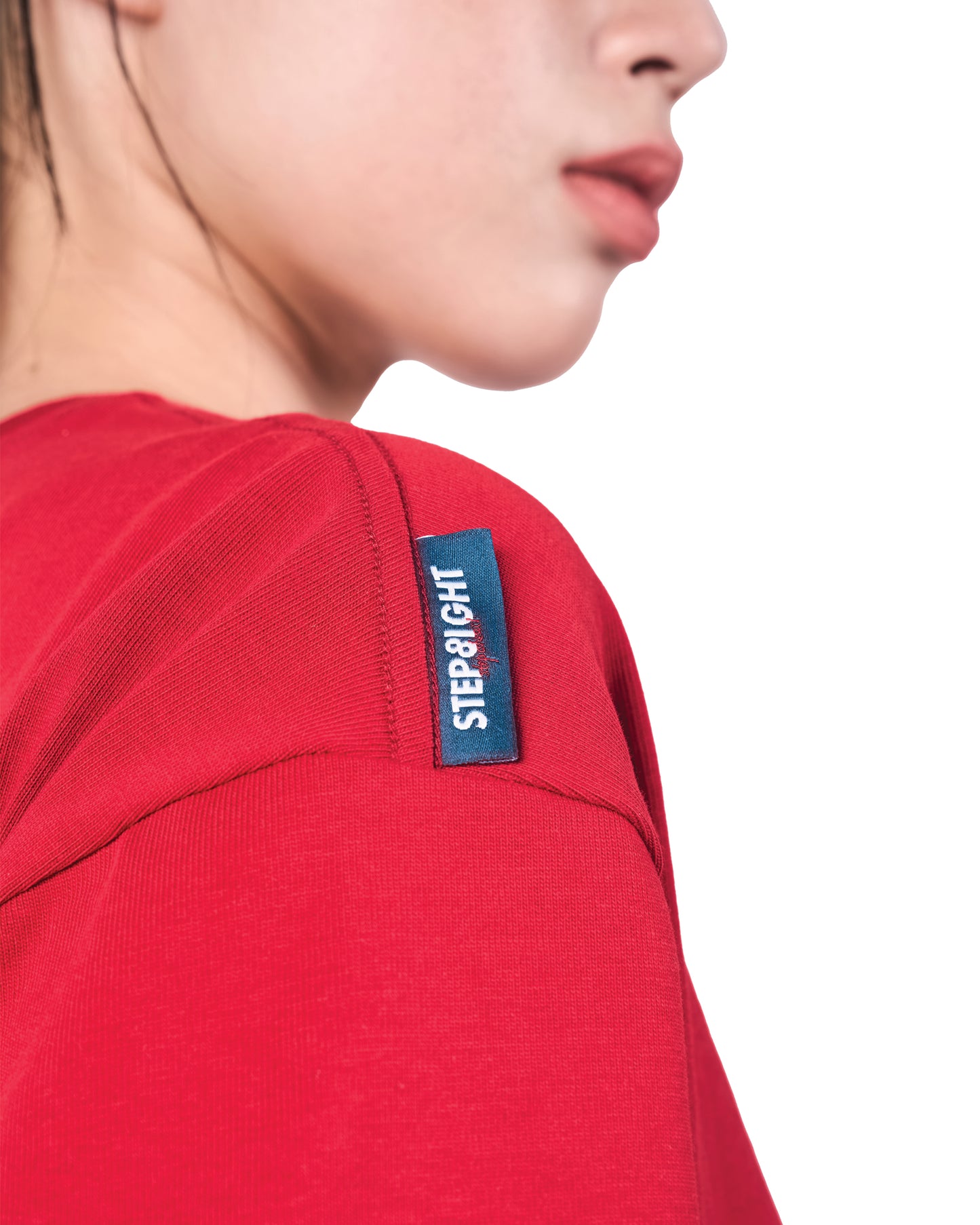 CRIMSON RED COIN TEE