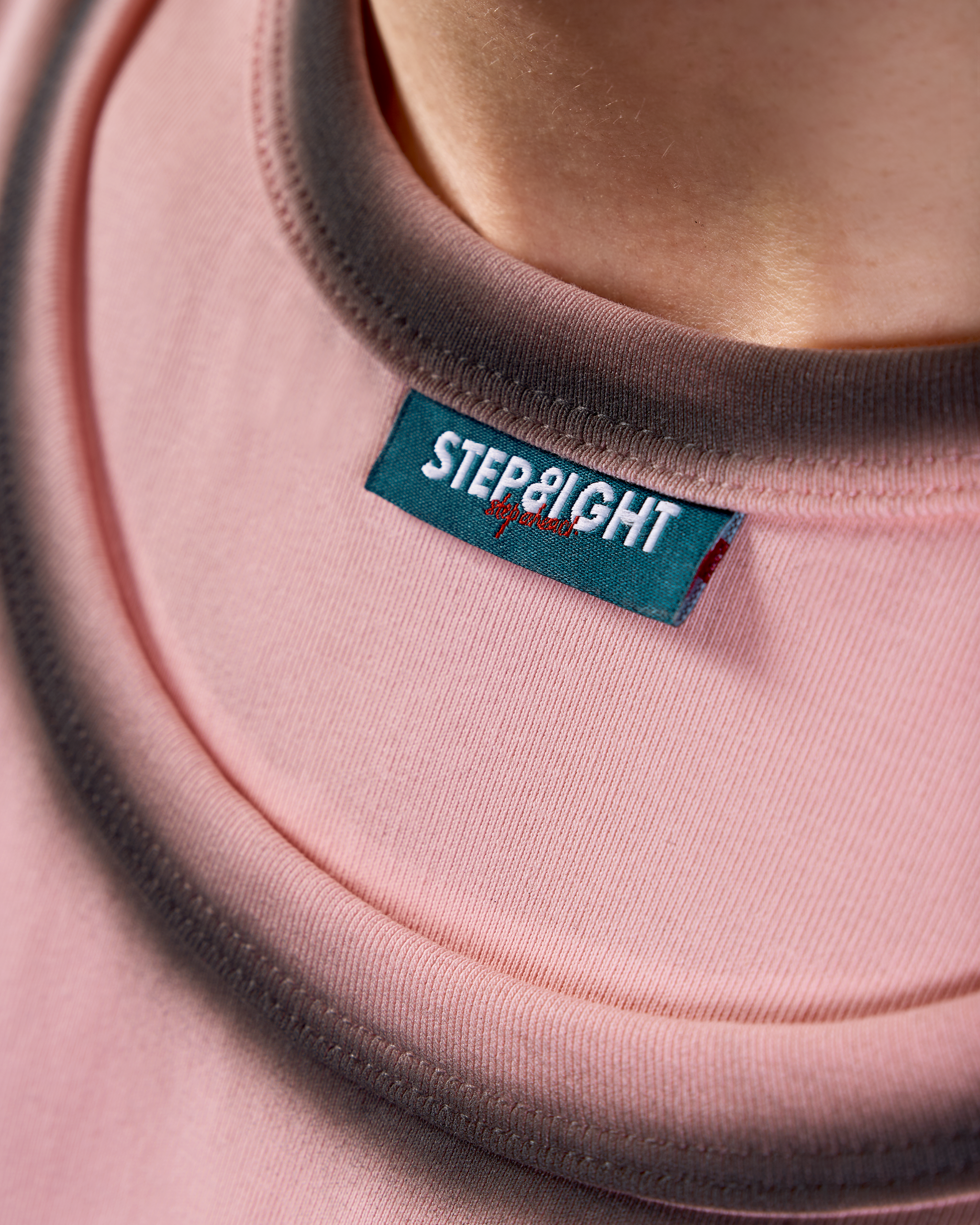 BLACK PINK DOUBLE COLLAR SPRAY TANK