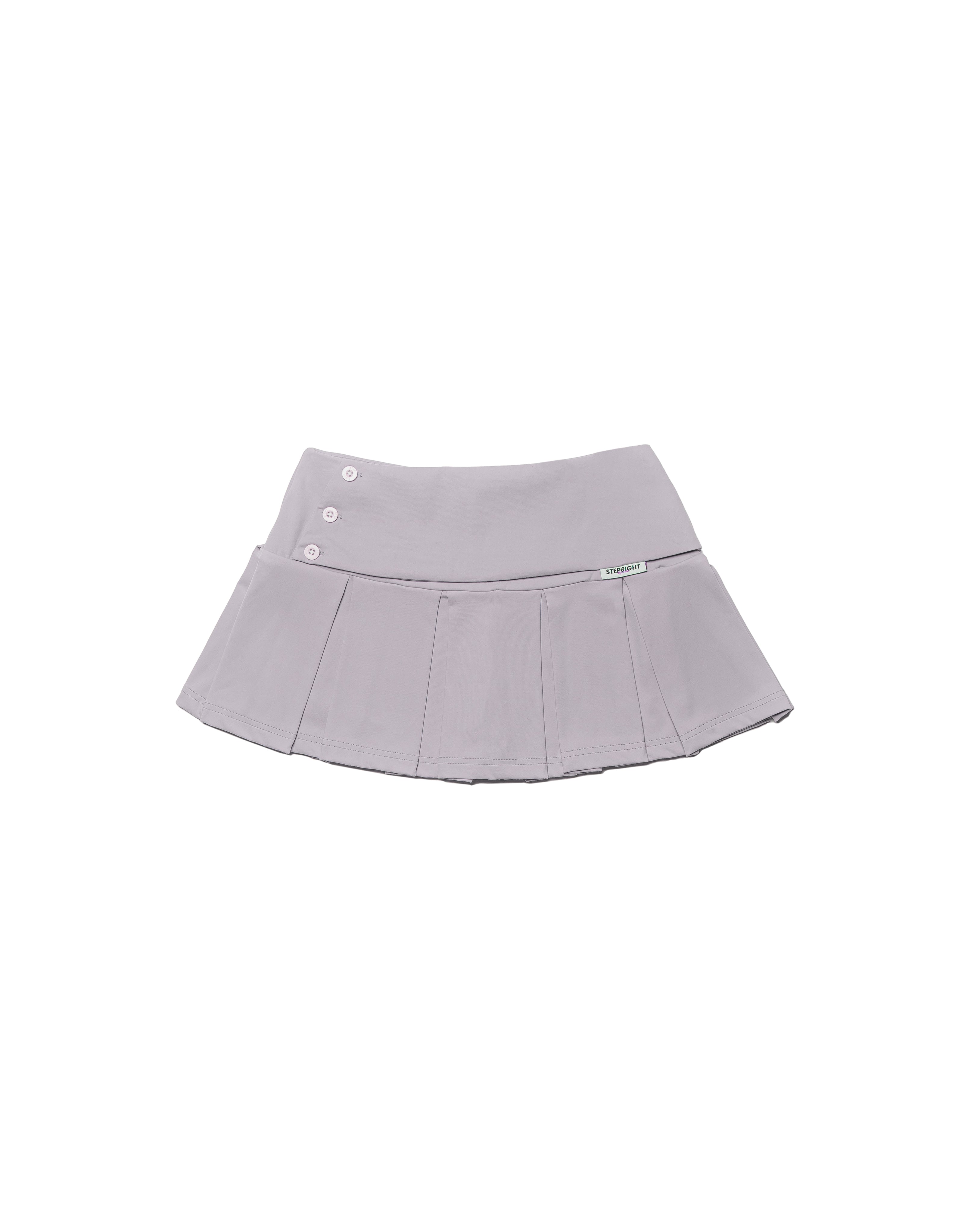 ASHEN VIOLET PLEATED SKORTS