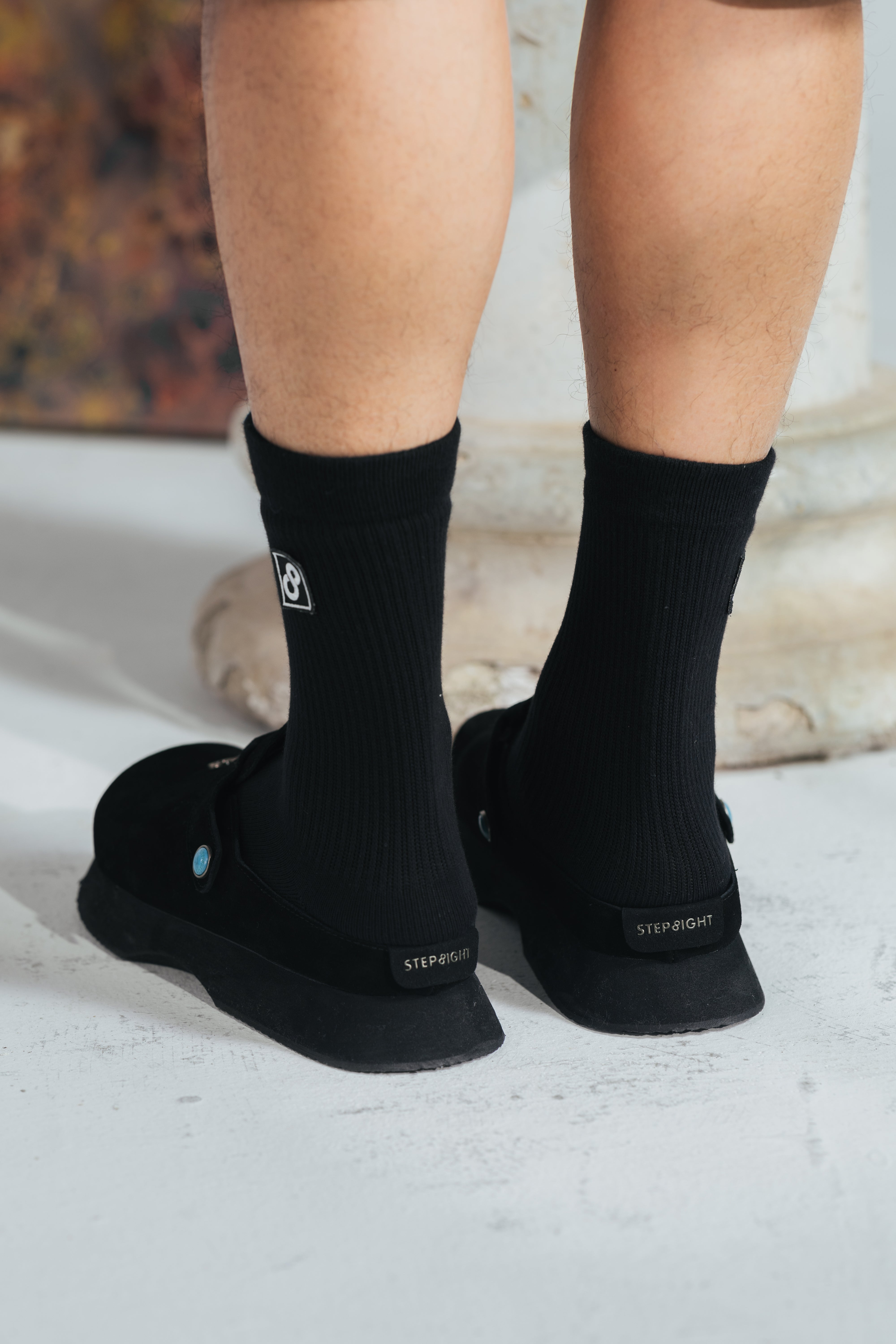 NOCTURNE BLACK SLIP ON