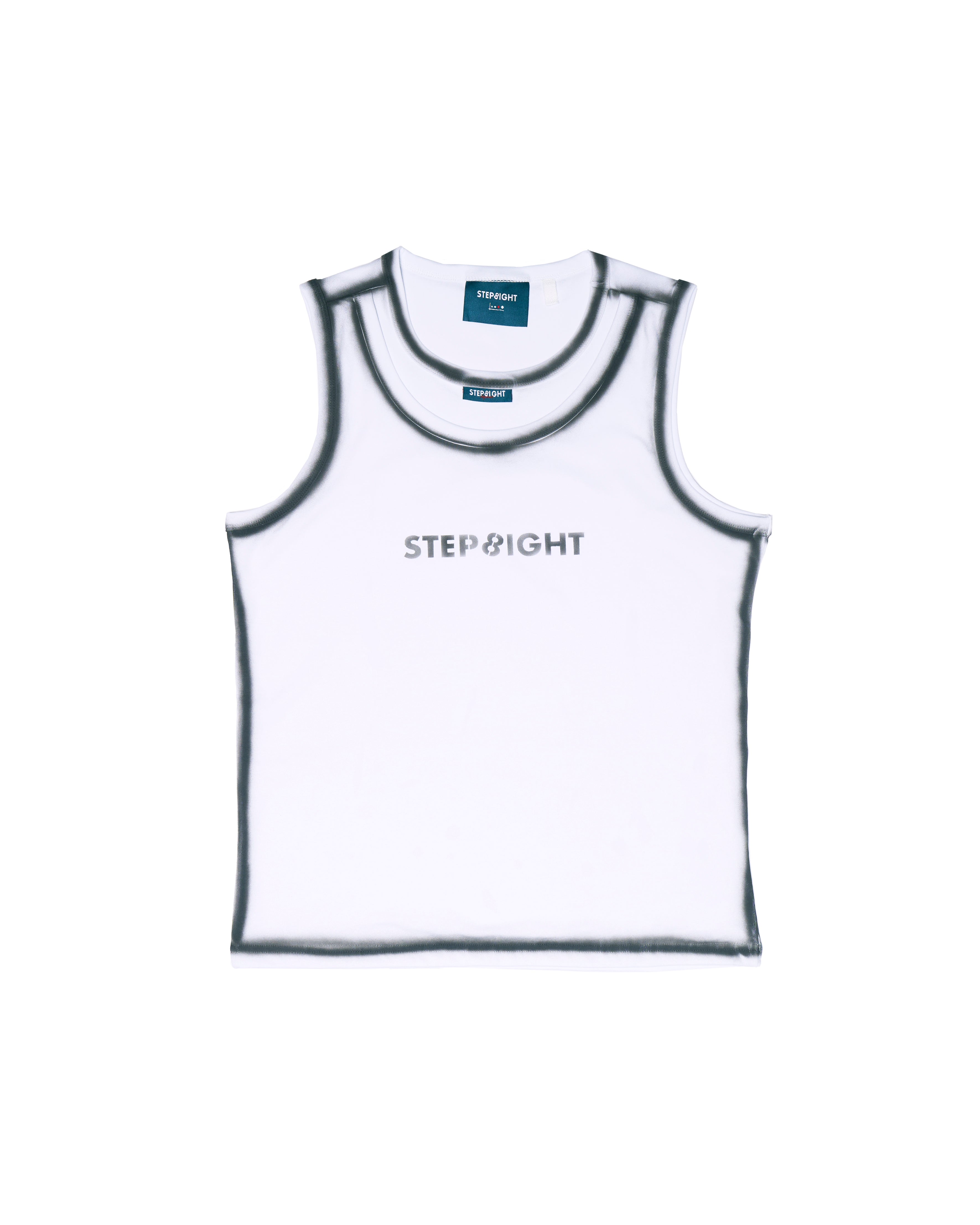 MOON WHITE DOUBLE COLLAR SPRAY TANK