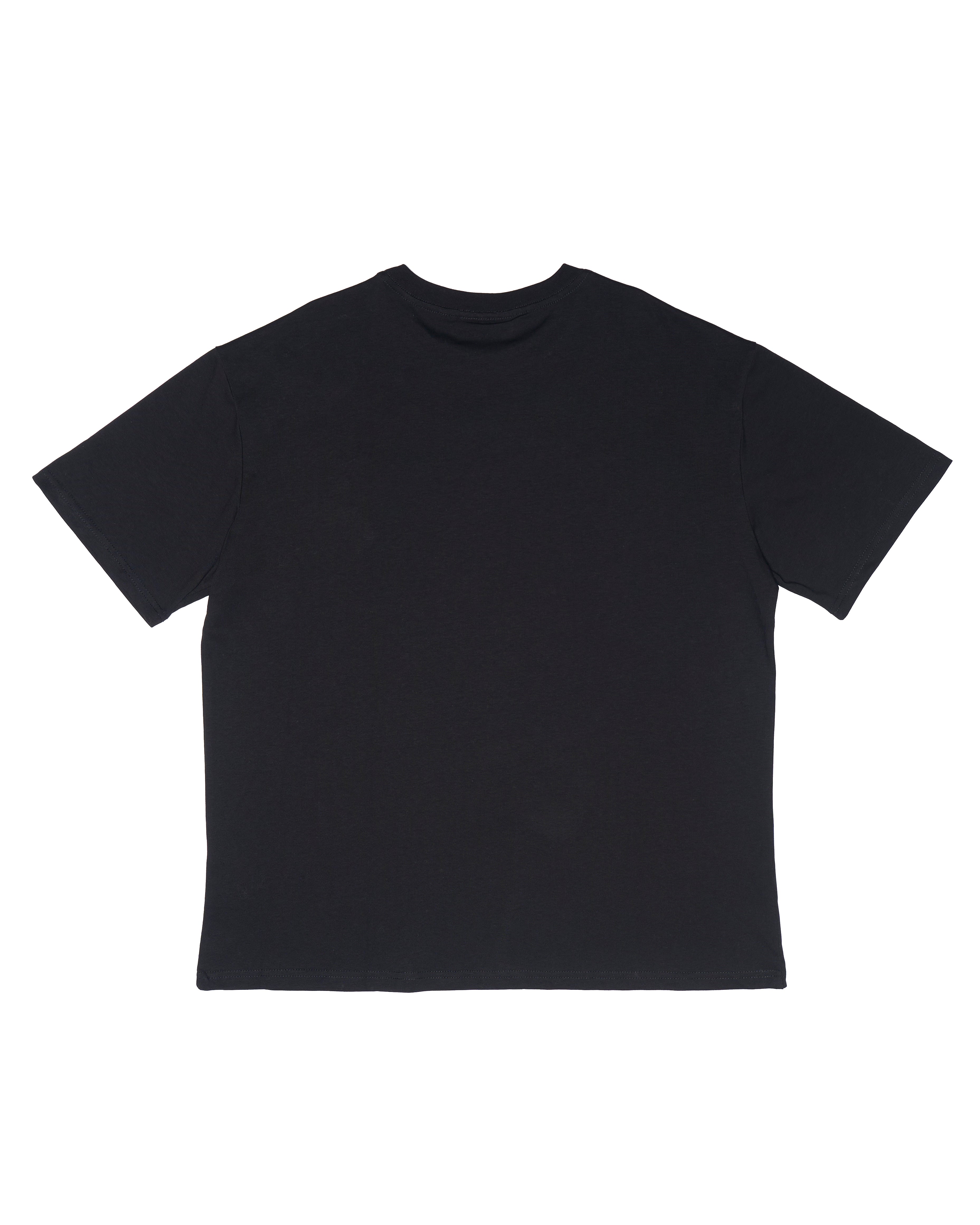 EVERGREEN BLACK-GREEN BASIC TEE