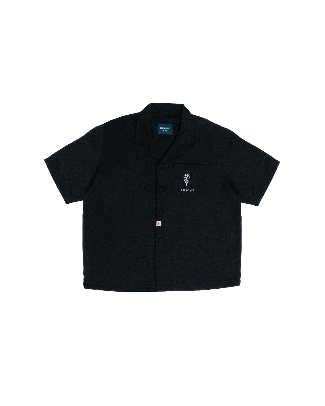 OBSIDIAN BLACK DAISY SHIRT