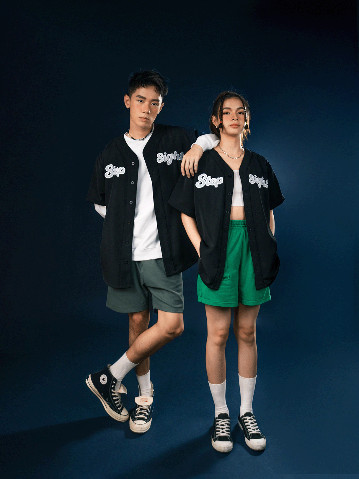 MAGIC BLACK BASEBALL JERSEY