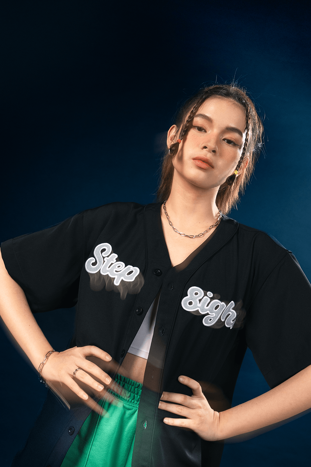 MAGIC BLACK BASEBALL JERSEY