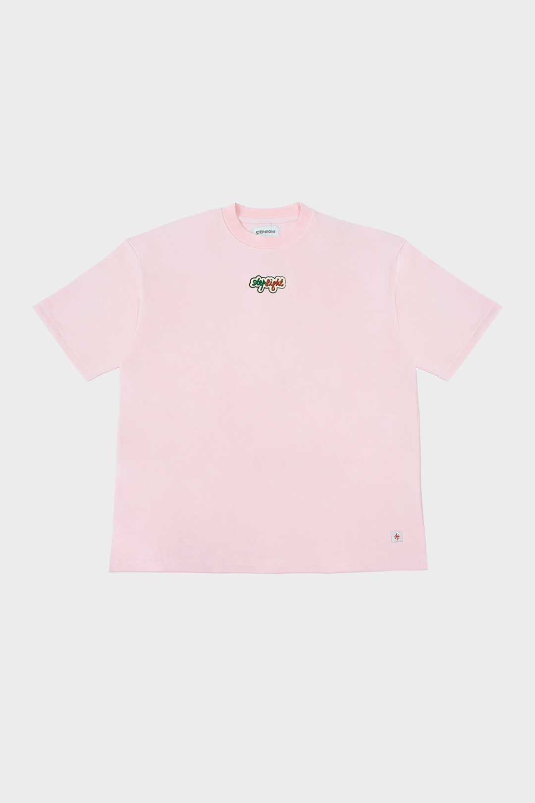 BABY PINK PLEATED TEE