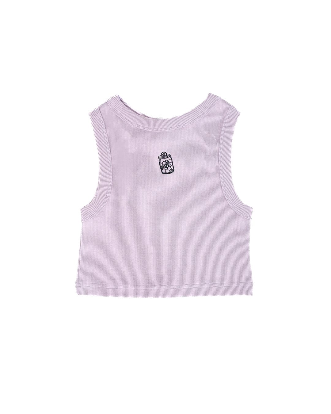 THISTLE PURPLE CROP TANK