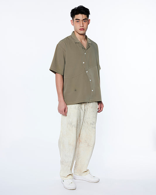 REED GREEN WAVY SHIRT