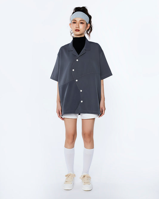 GRANITE GRAY WAVY SHIRT