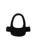 BLACK TOWEL BAG