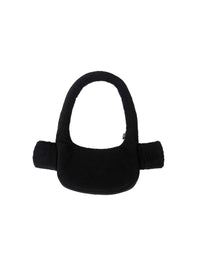 BLACK TOWEL BAG