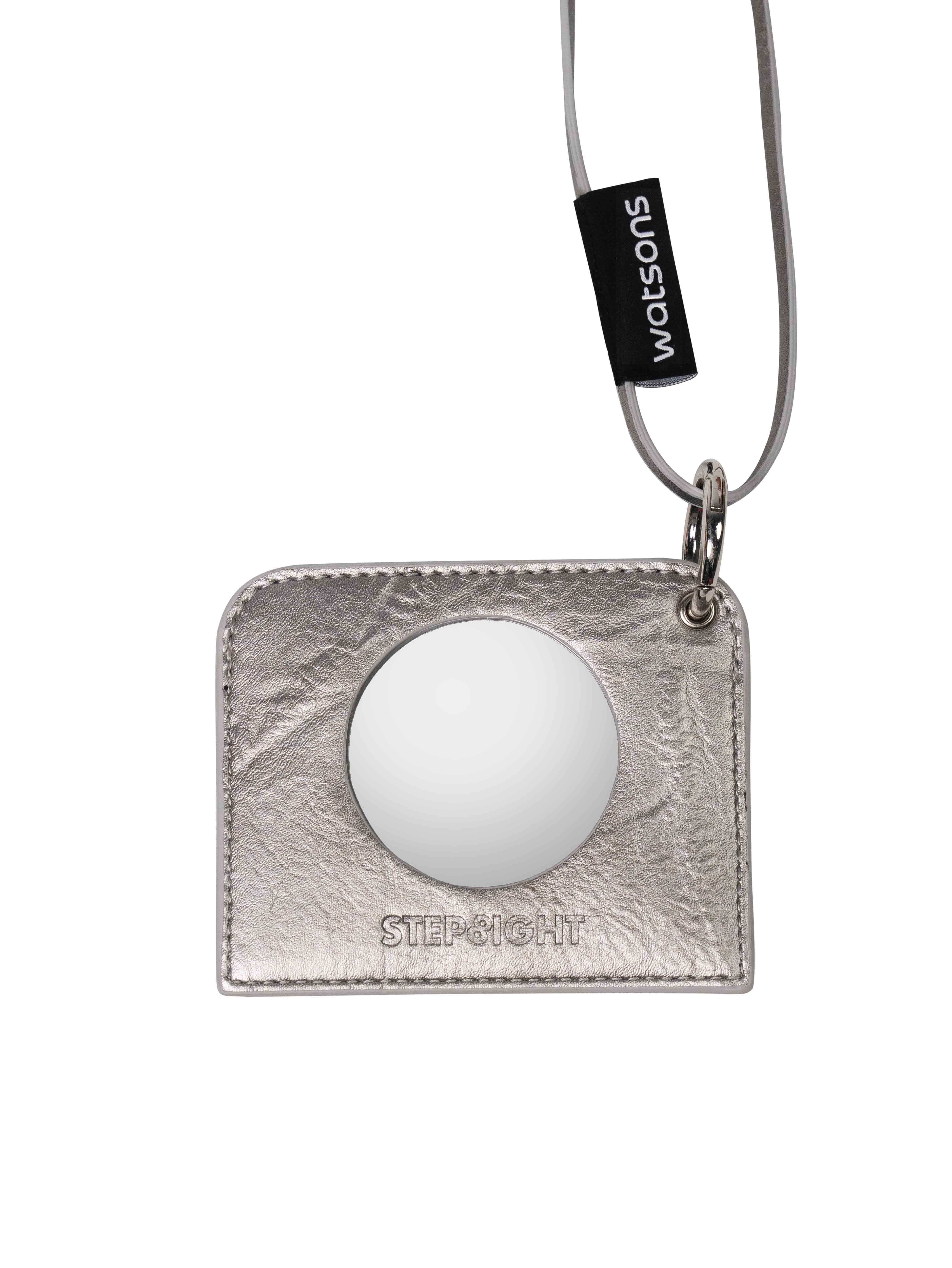SILVER MIRROR CARDHOLDER