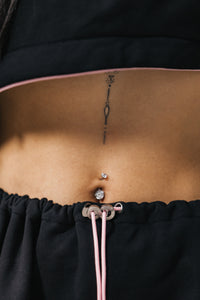 BRICK BLACK CONVERTIBLE SWEATER