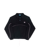 BRICK BLACK CONVERTIBLE SWEATER