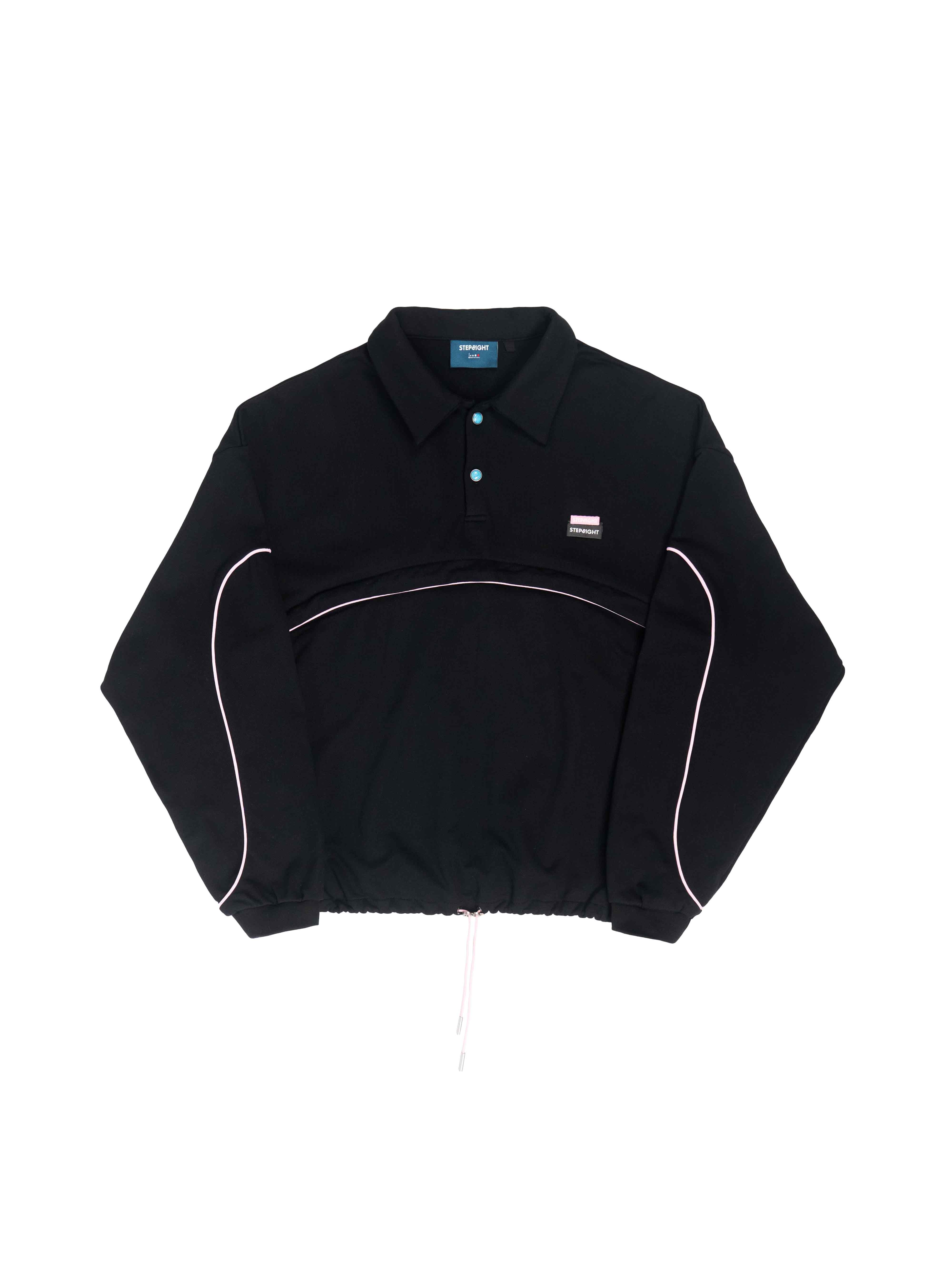 BRICK BLACK CONVERTIBLE SWEATER