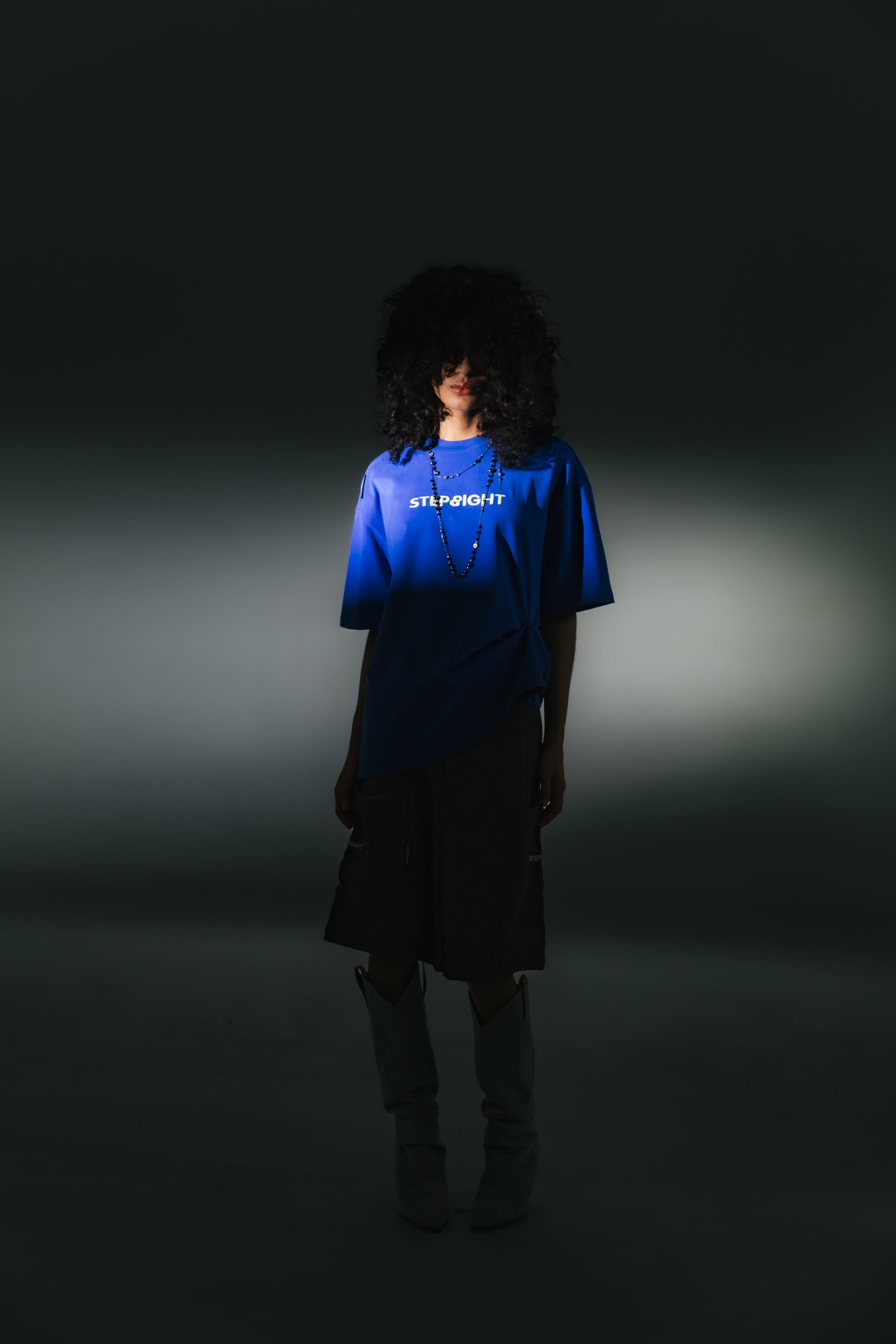 BLUE MORPH TEE
