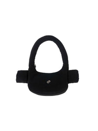 BLACK TOWEL BAG