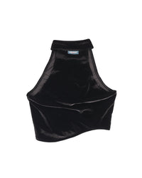 ONYX BLACK WAVY CROP