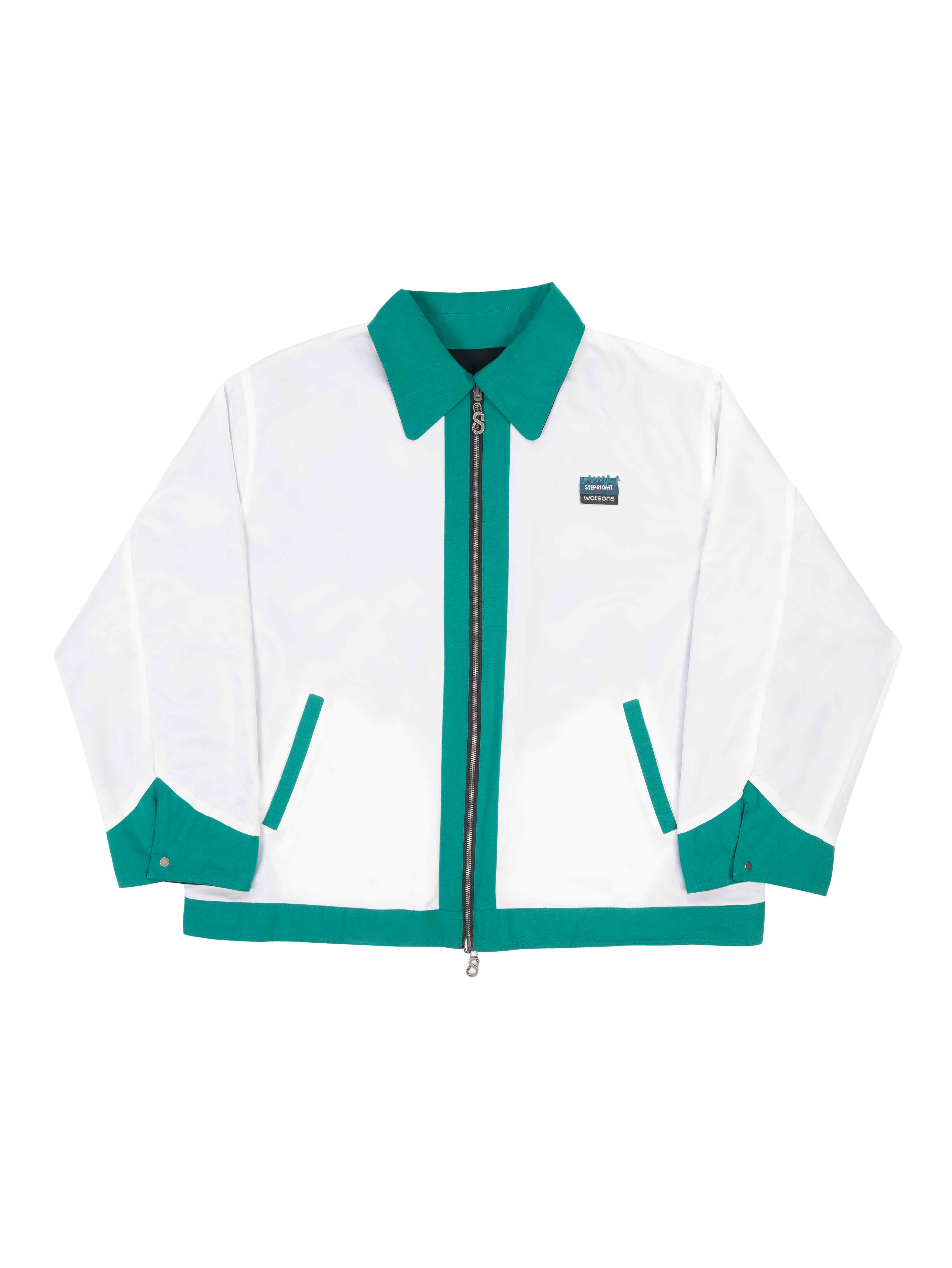 VINYL BLACK REVERSIBLE WORK JACKET
