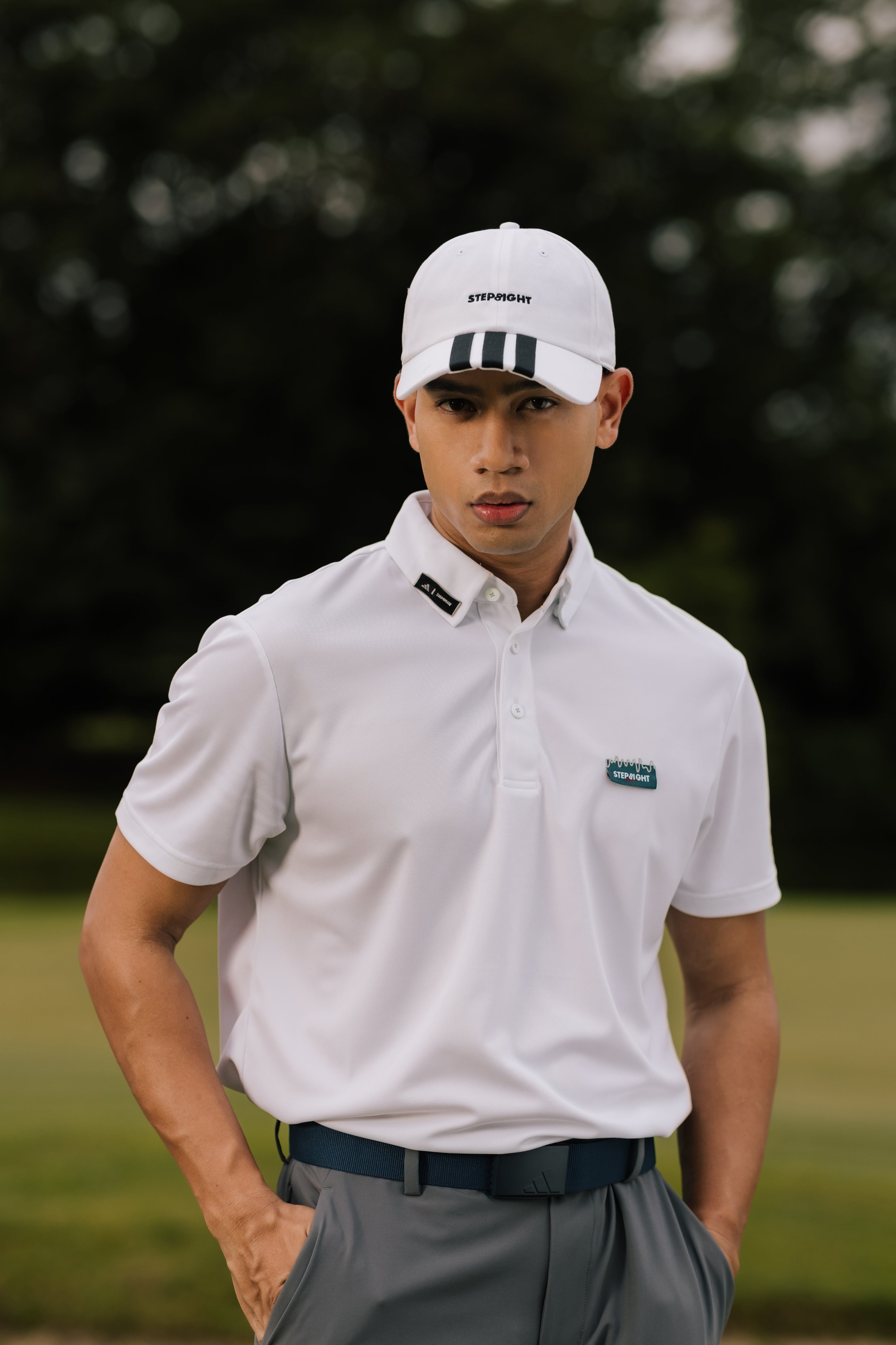 adidas | STEP8IGHT WHITE POLO SHIRT