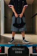 BLACK TOWEL BAG