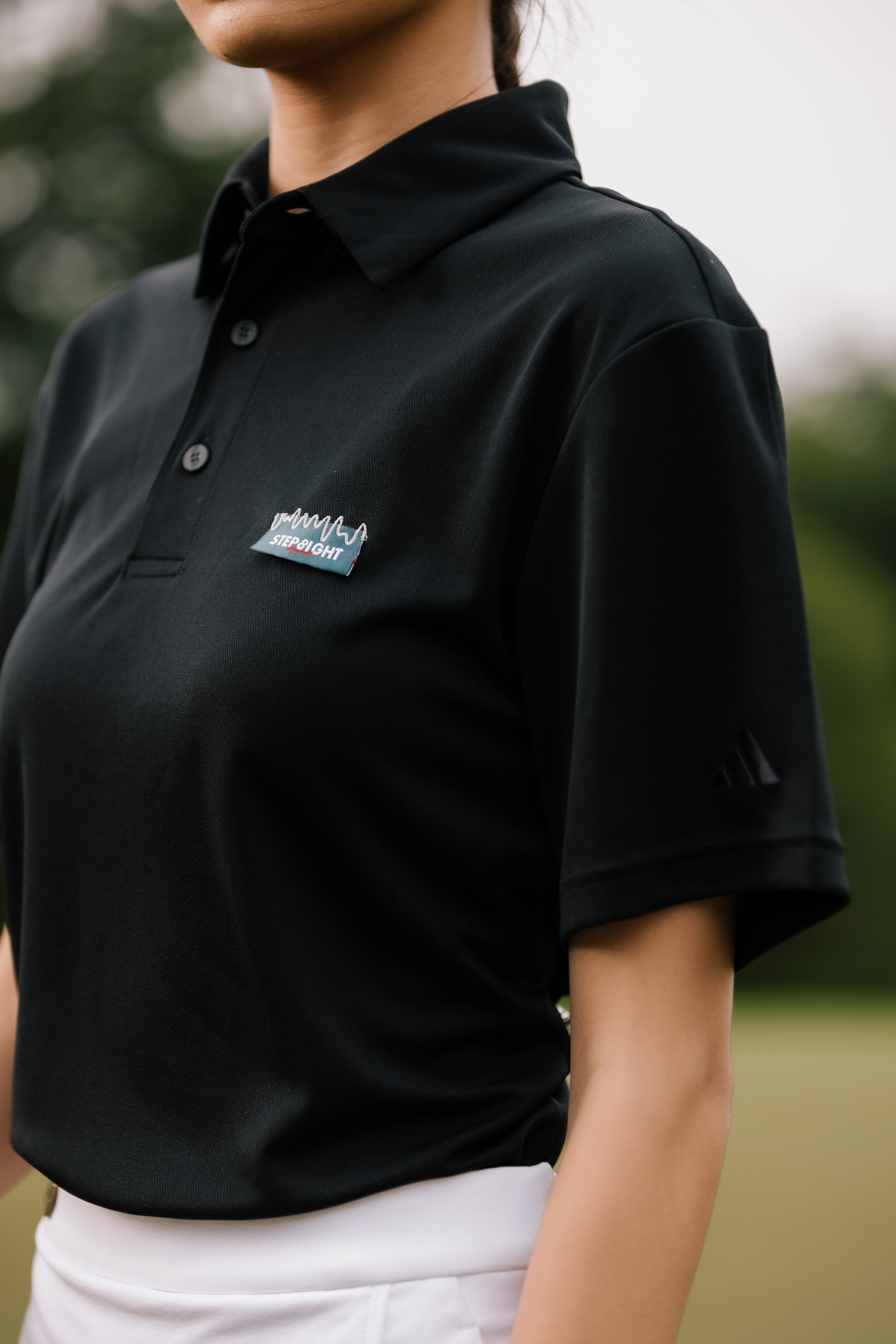 adidas | STEP8IGHT BLACK POLO SHIRT