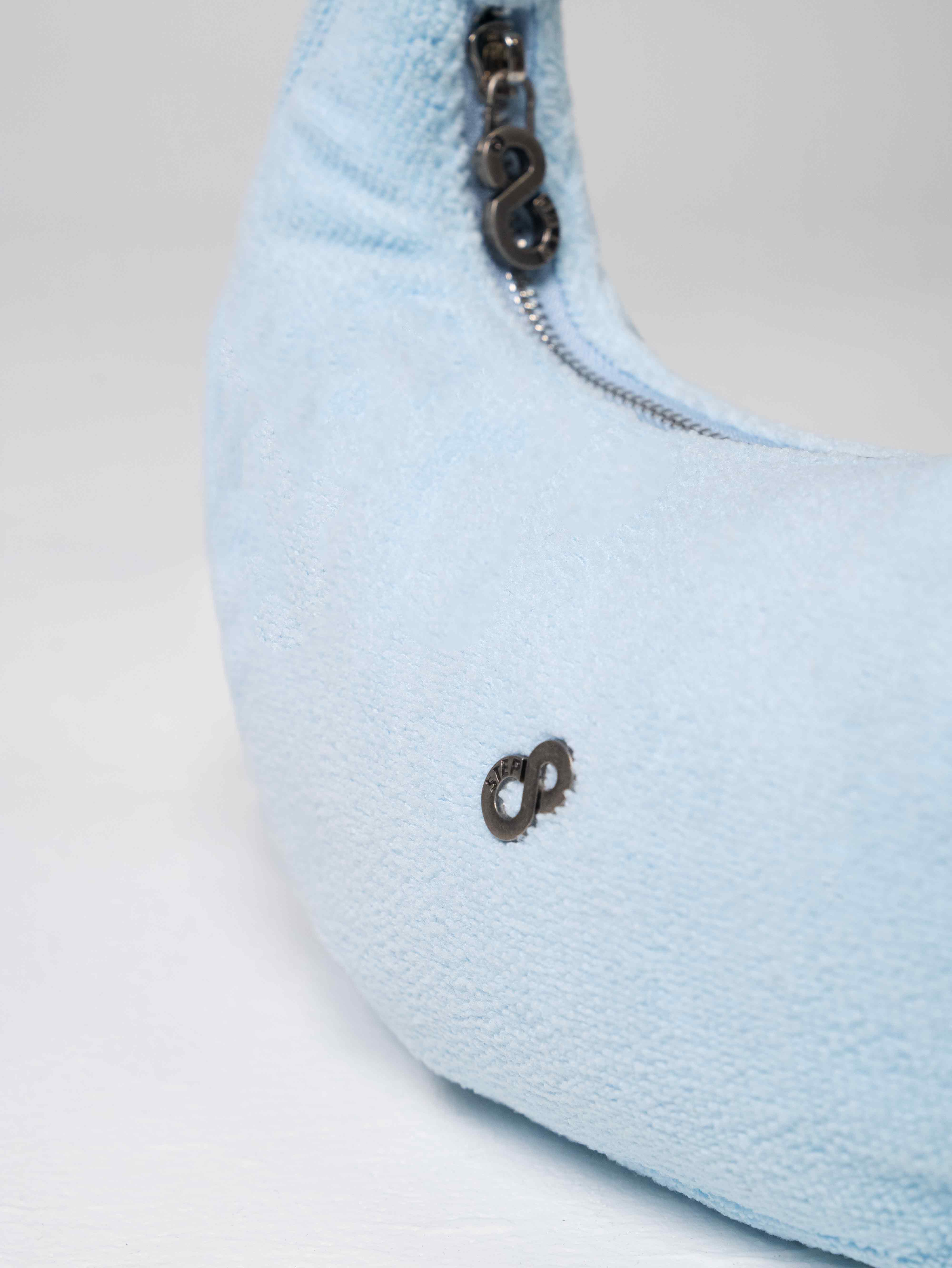 BLUE TOWEL BAG