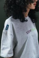GRAY MORPH TEE