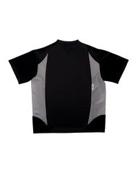 VANTABLACK PANELLED MESH TEE