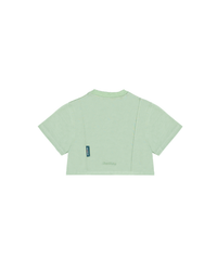 COOL-SAGE CROPPED TEE