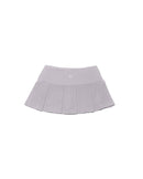 ASHEN VIOLET PLEATED SKORTS
