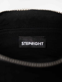 BLACK TOWEL BAG