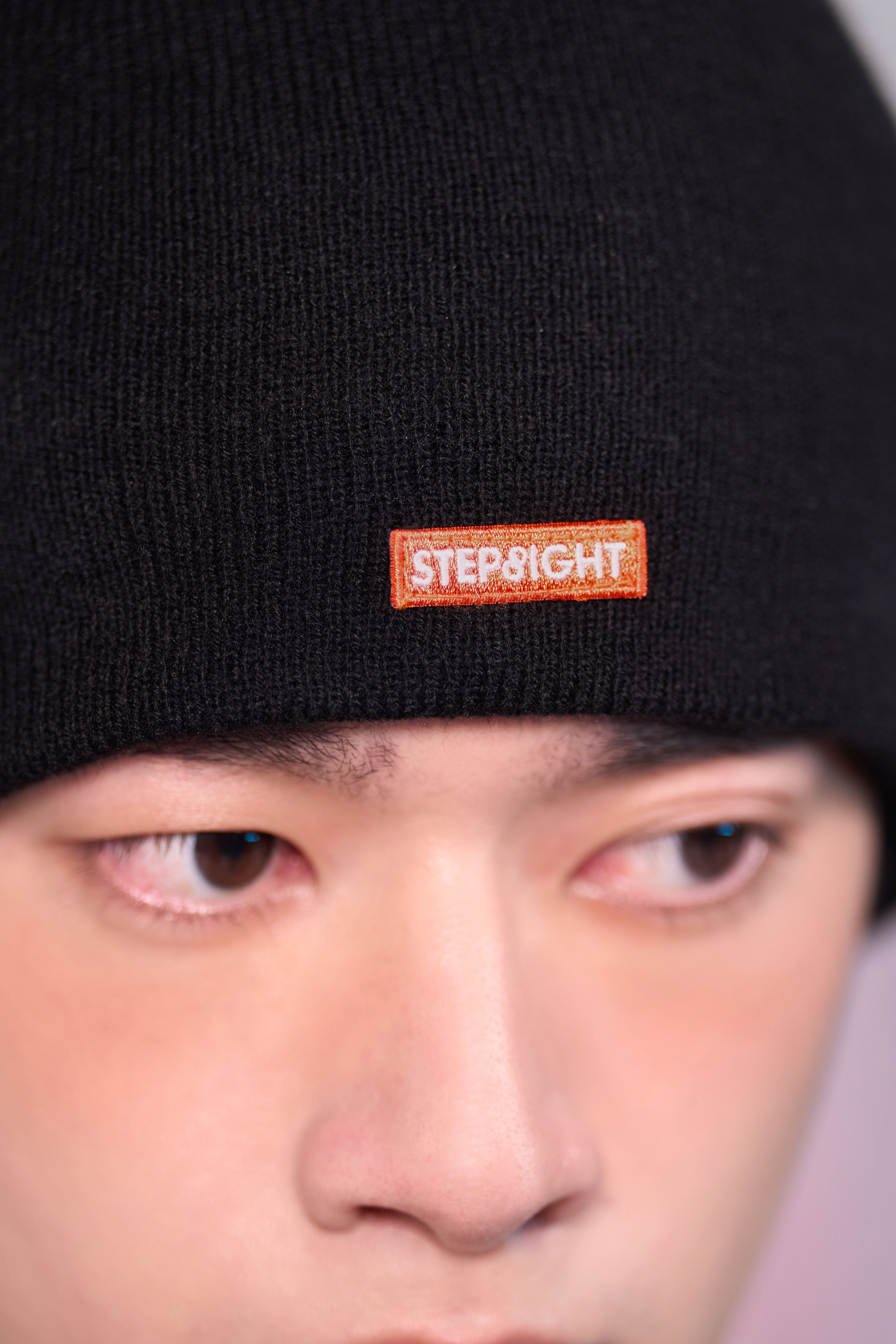 HAZE BLACK ORANGE REVERSIBLE BEANIE