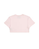 TR8MARK PINK-TURQUOISE WAFFLE CROP