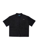 BLACK TACIT DENIM SHIRT