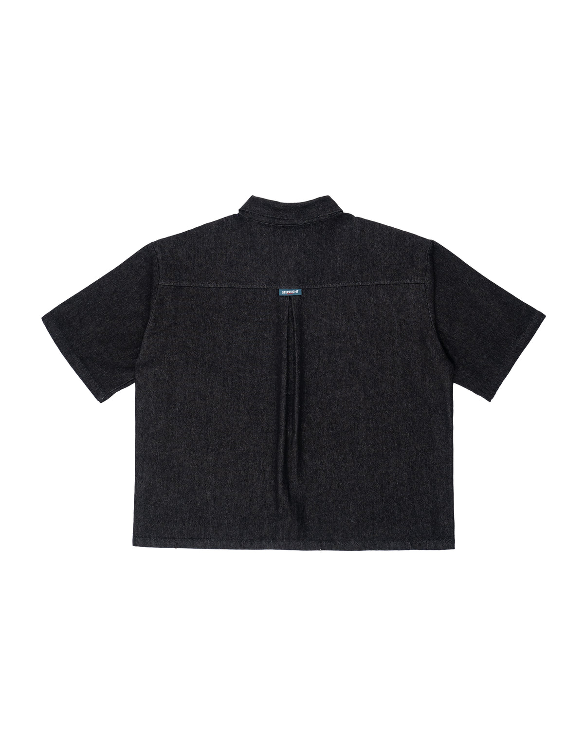 BLACK TACIT DENIM SHIRT