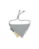 GRAY BOND PET BIB