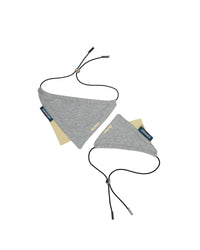 GRAY BOND PET BIB